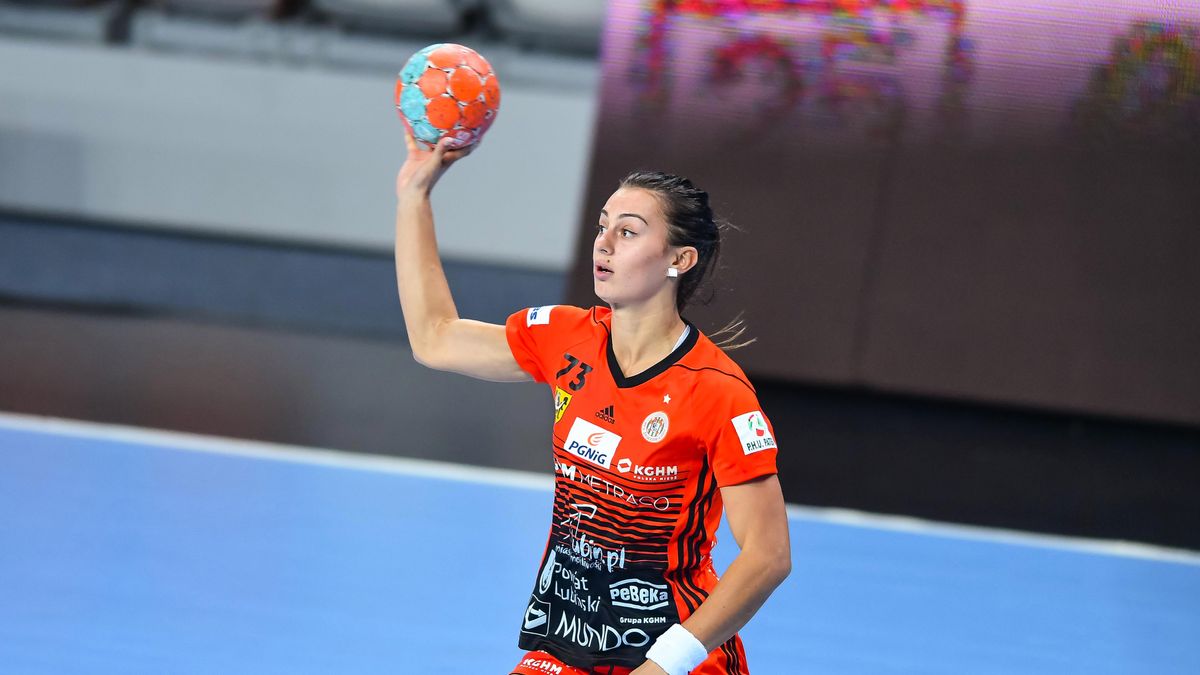Materiały prasowe / MKS Zagłębie Lubin / Na zdjęciu: Wiktoria Belmas (Zagłębie Lubin)