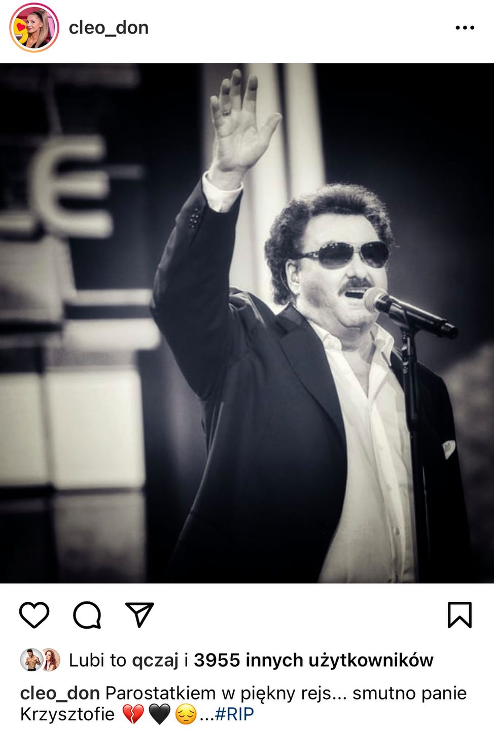 Krzysztof Krawczyk nie żyje. Wspomnienie Cleo