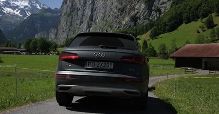 Audi Q5 po Szwajcarii: kolejka, snycerstwo i Rivendell