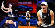 Iga Świątek skacze z radości po wygranej w Stuttgarcie! W nagrodę otrzymała nowiutkie porsche, które... ZAMIERZA ODDAĆ! (ZDJĘCIA)