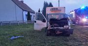 Ukradł pojazd, nie zapłacił za paliwo, do tego uszkodził wiatę na stacji benzynowej. Skradzionym pojazdem wypadł z drogi.
