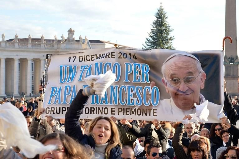 Tango na urodziny papieża Franciszka [GALERIA]