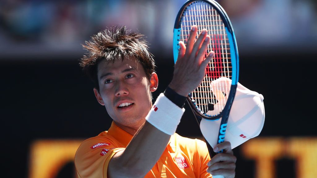 Getty Images / Julian Finney / Na zdjęciu: Kei Nishikori