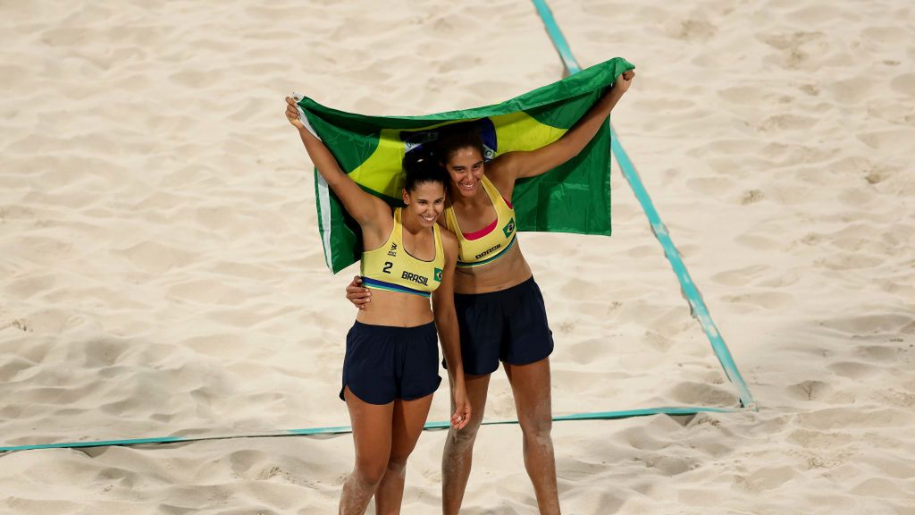 Getty Images / Matthew Stockman / Na zdjęciu: Ana Patricia i Duda