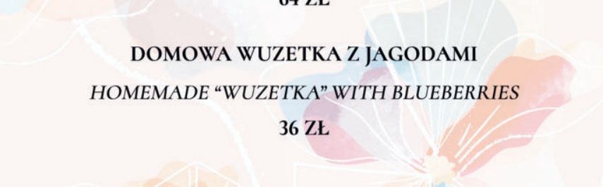 Deser z jagodami w restauracji Ewy Wachowicz