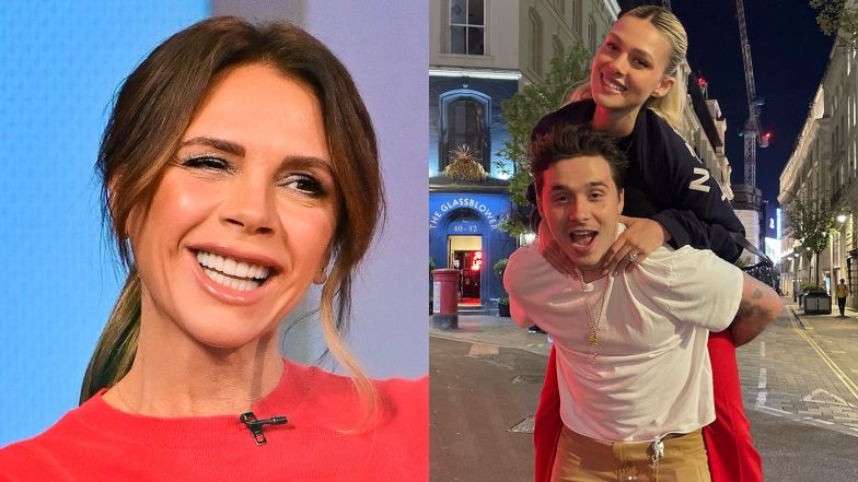 Victoria Beckham świętuje pierwszą rocznicę ślubu Brooklyna i Nicoli