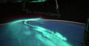 Turkusowa zorza polarna to ekstremalnie rzadki widok. Ukazał ją astronauta z ISS
