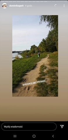Dominika Gwit i Przemysław Cypryjański sprzątają