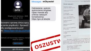 Uwaga. Tak próbują oszukiwać na "mandaty"