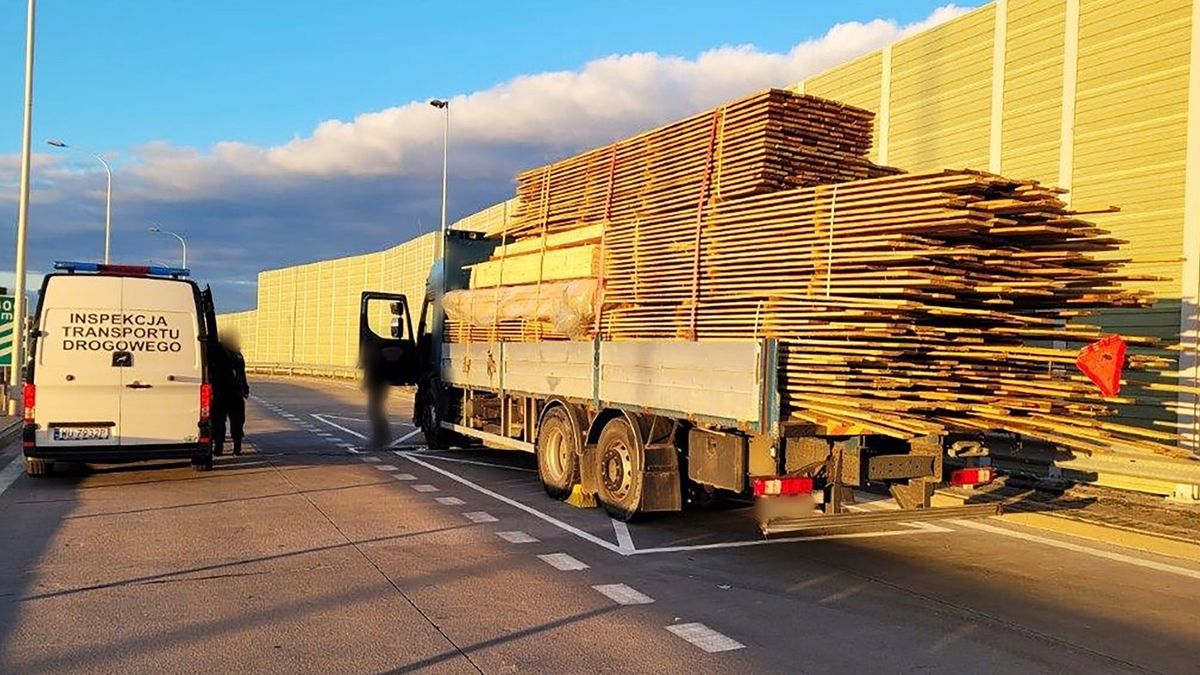 Jazda przeładowanym pojazdem jest bardzo niebezpieczna