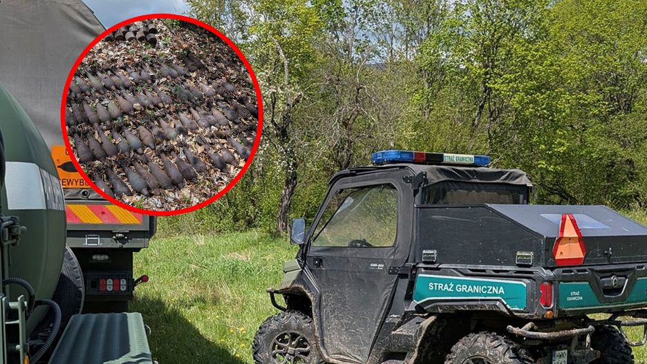 Turysta poinformował o odnalezieniu niewybuchów 