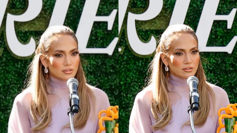Jennifer Lopez na Instagramie (po lewej) i rzeczywistość