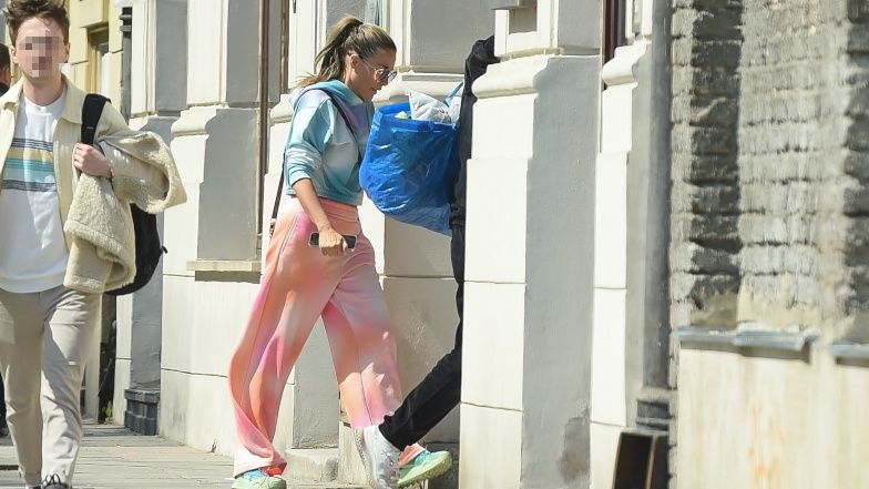 Małgorzata Rozenek w tęczowym dresie