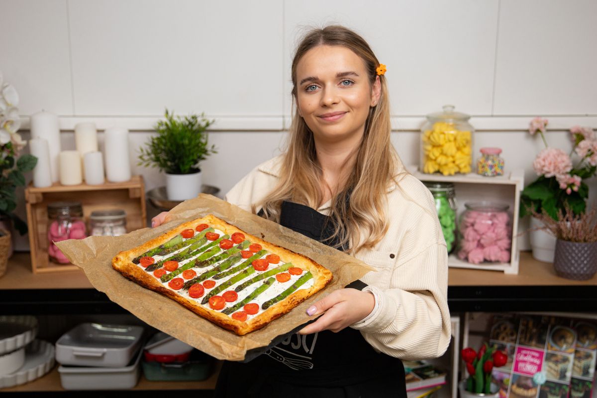 Tarta w takim wydaniu zachwyca już samym wyglądem