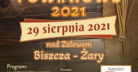 Dożynki Powiatowe Biszcza 2021. Koncert zespołu Rokiczanka