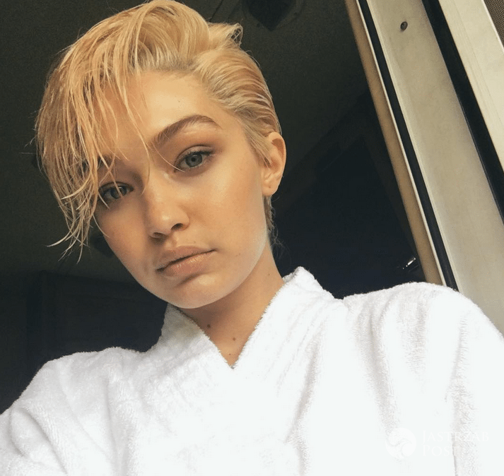 Gigi Hadid ma krótkie włosy