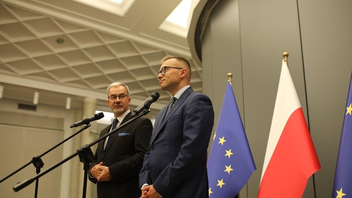 Jerzy Kwieciński i  Artur Soboń, Ministerstwo Inwestycji i Rozwoju.