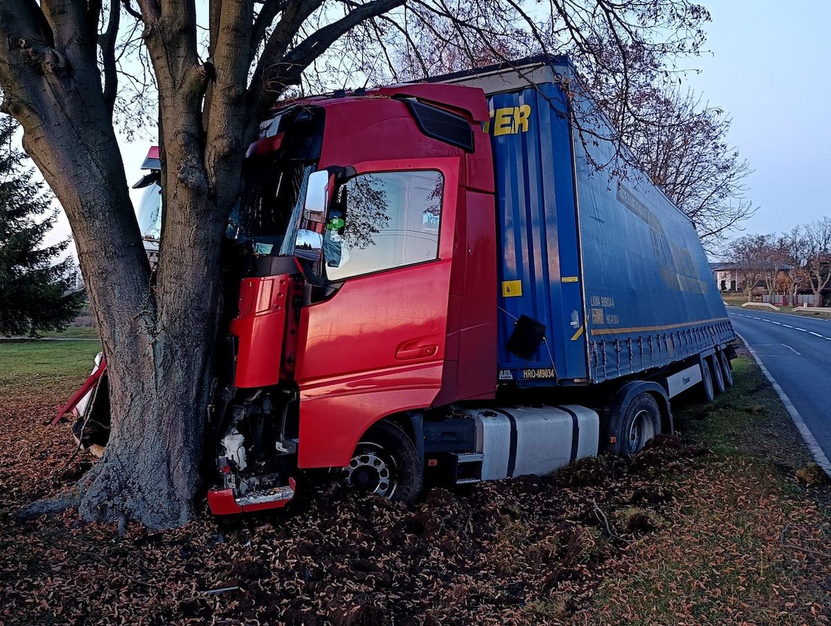 Skulsk: Wypadek na DK25. Trasa zablokowana w stronę Konina