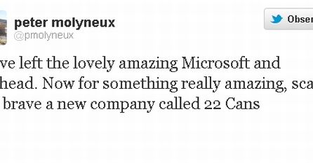 Peter Molyneux, twórca Fable, wizjoner i projektant gier, odchodzi z Microsoftu!