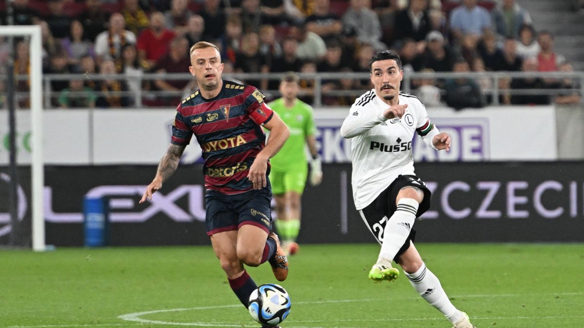 PAP / Marcin Bielecki / Mecz PKO Ekstraklasy: Pogoń Szczecin - Legia Warszawa