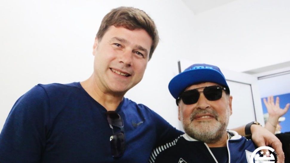 Mauricio Pochettino i Diego Maradona