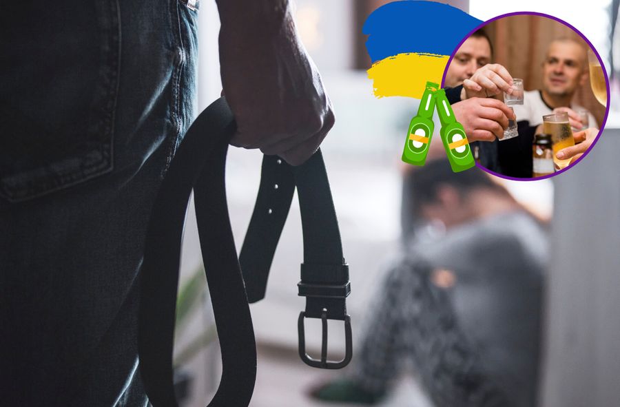 Przemoc i alkohol w ukraińskich rodzinach