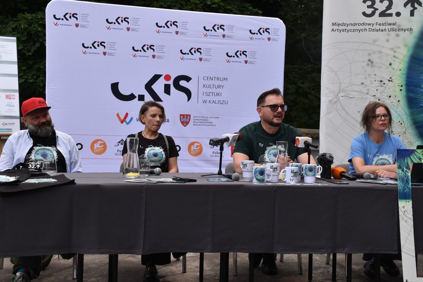 3.06.2025r. Konferencja zapowiadająca 32. Międzynarodowy Festiwal Artystycznych Działań Ulicznych La Strada, organizowany przez Centrum Kultury i Sztuki w Kaliszu