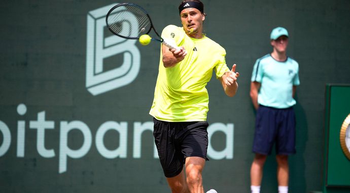 Tenis: Turniej ATP w Halle - mecz 1. rundy gry pojedynczej