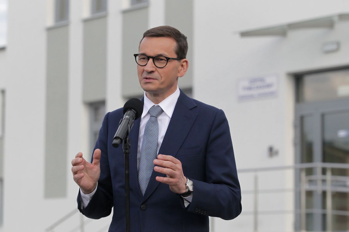 Premier Mateusz Morawiecki ruszył w trasę po Polsce, by promować Polski Ład