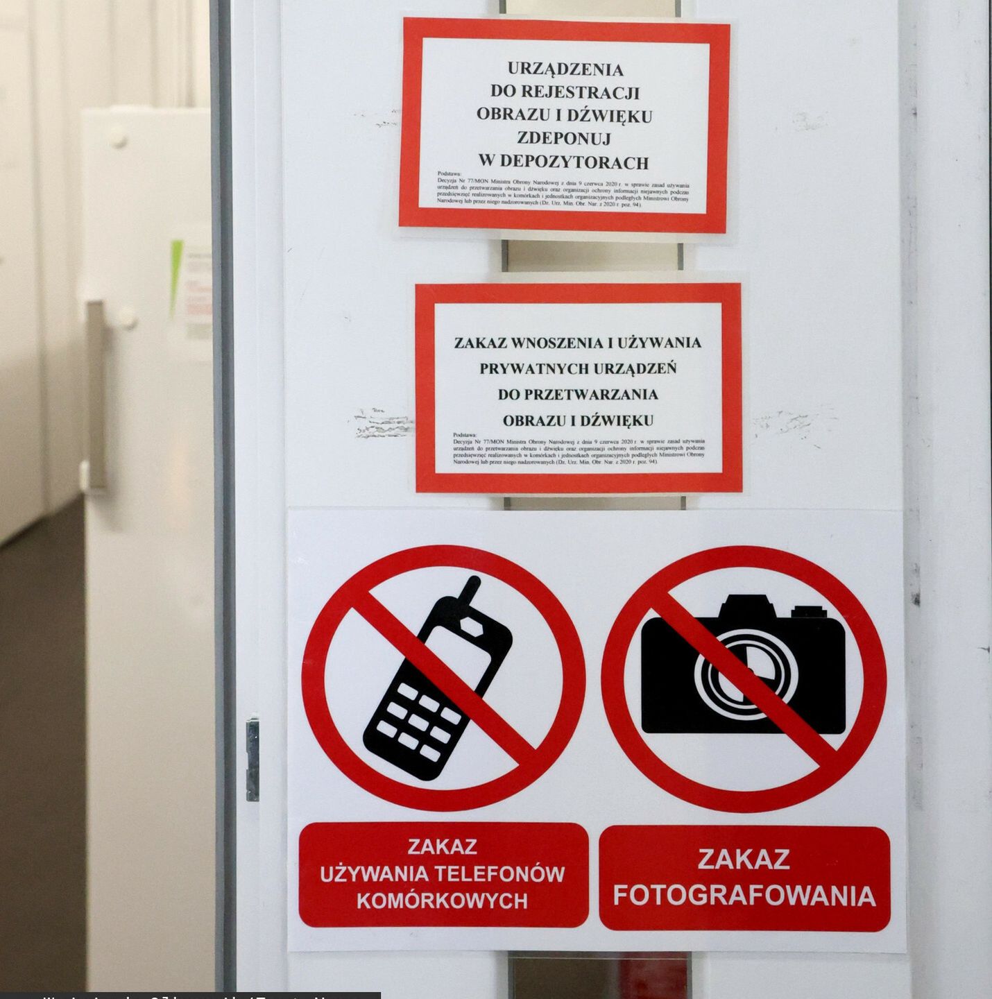 Zakaz fotografowania ma stać się faktem 