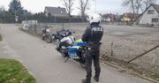 Pościg w Pile. Motocyklista uciekał chodnikiem