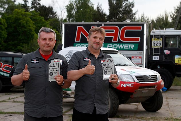 Zadwolona ekipa NAC Rally Team / fot Paweł Rosłoń