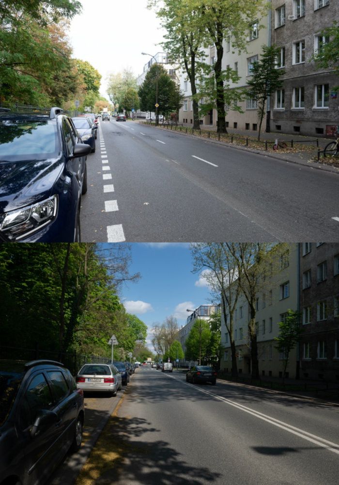 Warszawa. Zmiany na Odyńca, fot. Zarząd Dróg Miejskich