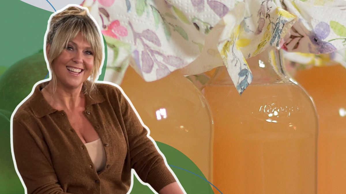 Ewa Wachowicz ocet z jabłek robi samodzielnie