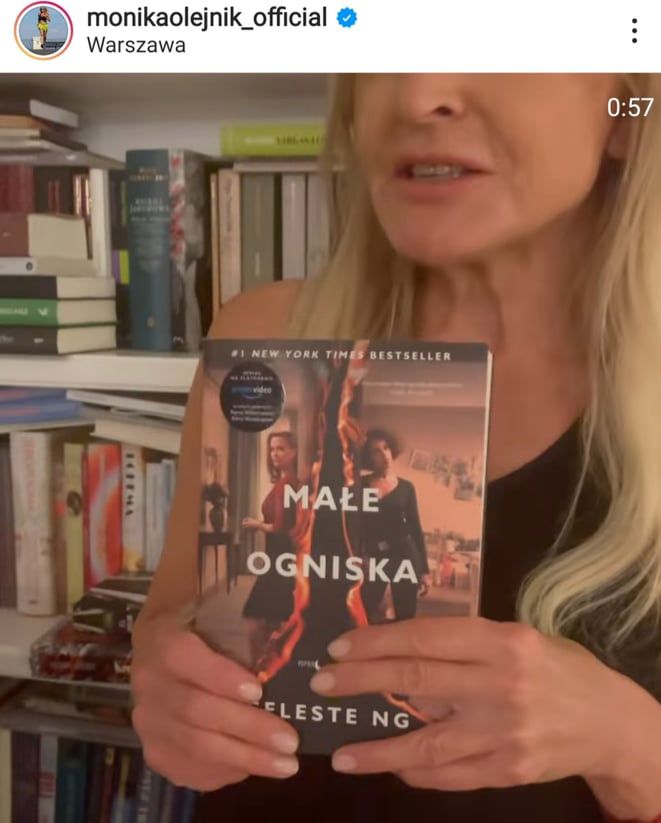Monika Olejnik - jak mieszka?