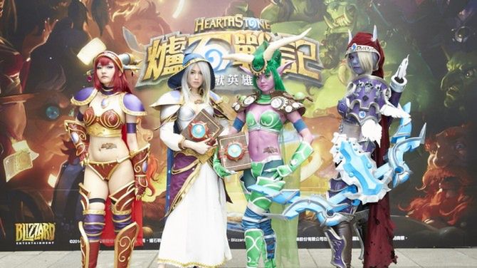 Premiera Hearthstone na iPada w Tajpej