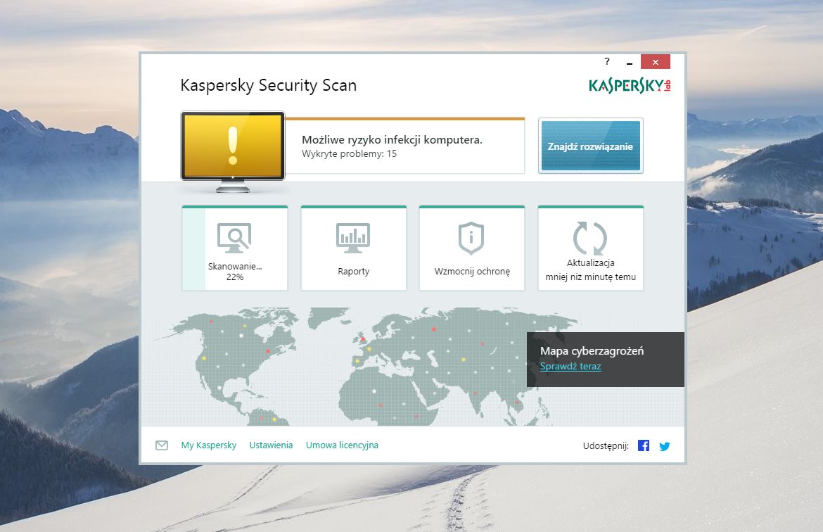 Darmowy Kaspersky Security Scan teraz z wykrywaniem problemów w systemie