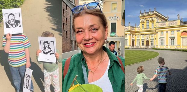 Małgorzata Ostrowska-Królikowska relacjonuje majówkę z WNUKAMI. Babcia na medal?