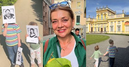 Małgorzata Ostrowska-Królikowska relacjonuje majówkę z WNUKAMI. Babcia na medal?