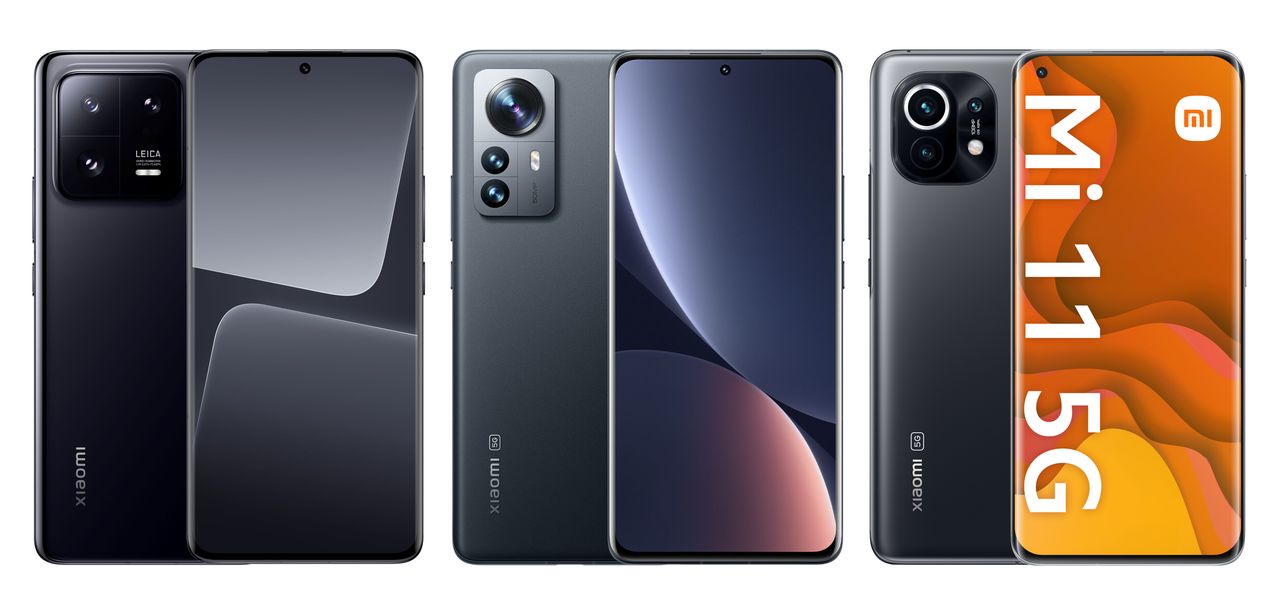 Xiaomi 13 Pro, 12 Pro and Mi 11