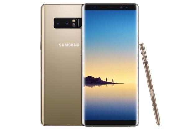 Galaxy Note 8 gold