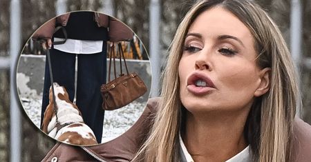 Lans nawet na spacerze z psem. Rozenek wyszła na przechadzkę z torebką za 14 tys. zł [ZDJĘCIA]