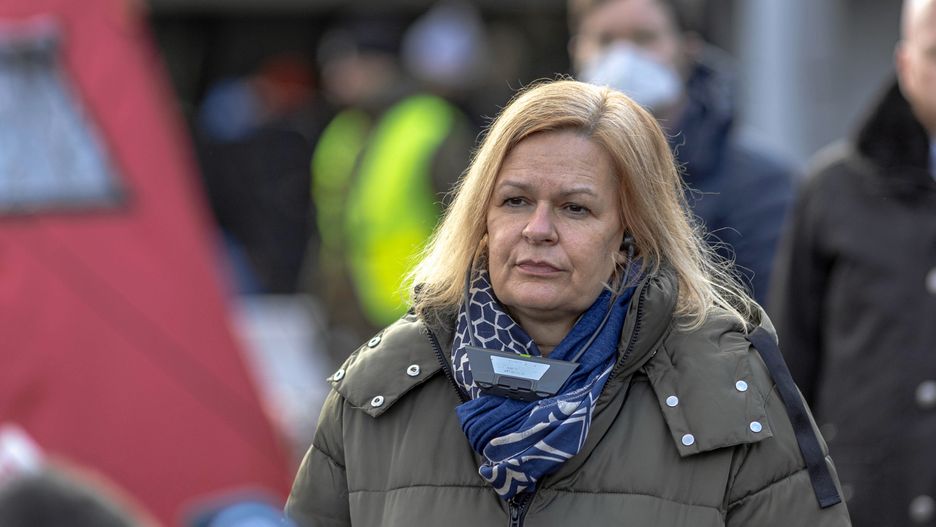 Minister spraw wewnętrznych Niemiec Nancy Faeser