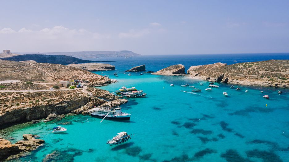 Malta zachwyca obłędnym kolorem wody