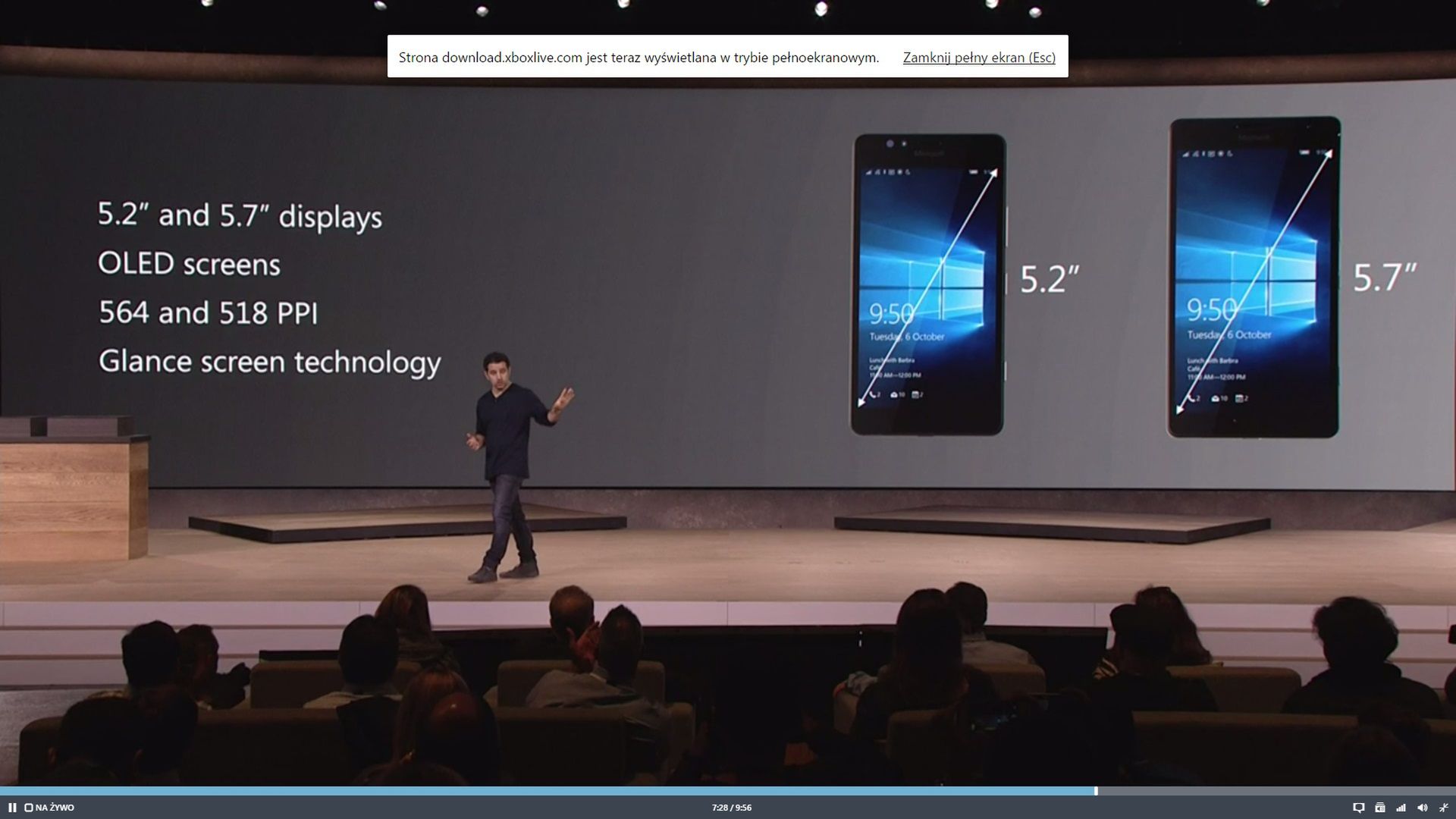 Microsoft Lumia 950, Lumia 950 XL oficjalnie. Smartfony o możliwościach peceta 7