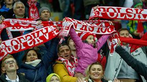 Kibice na Stadionie Narodowym