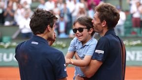 Roland Garros: syn Nicolasa Mahuta skradł show po finale debla