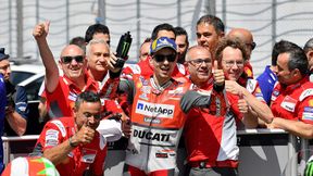 MotoGP: pierwsze zwycięstwo Jorge Lorenzo dla Ducati. Kosztowna pomyłka Marca Marqueza