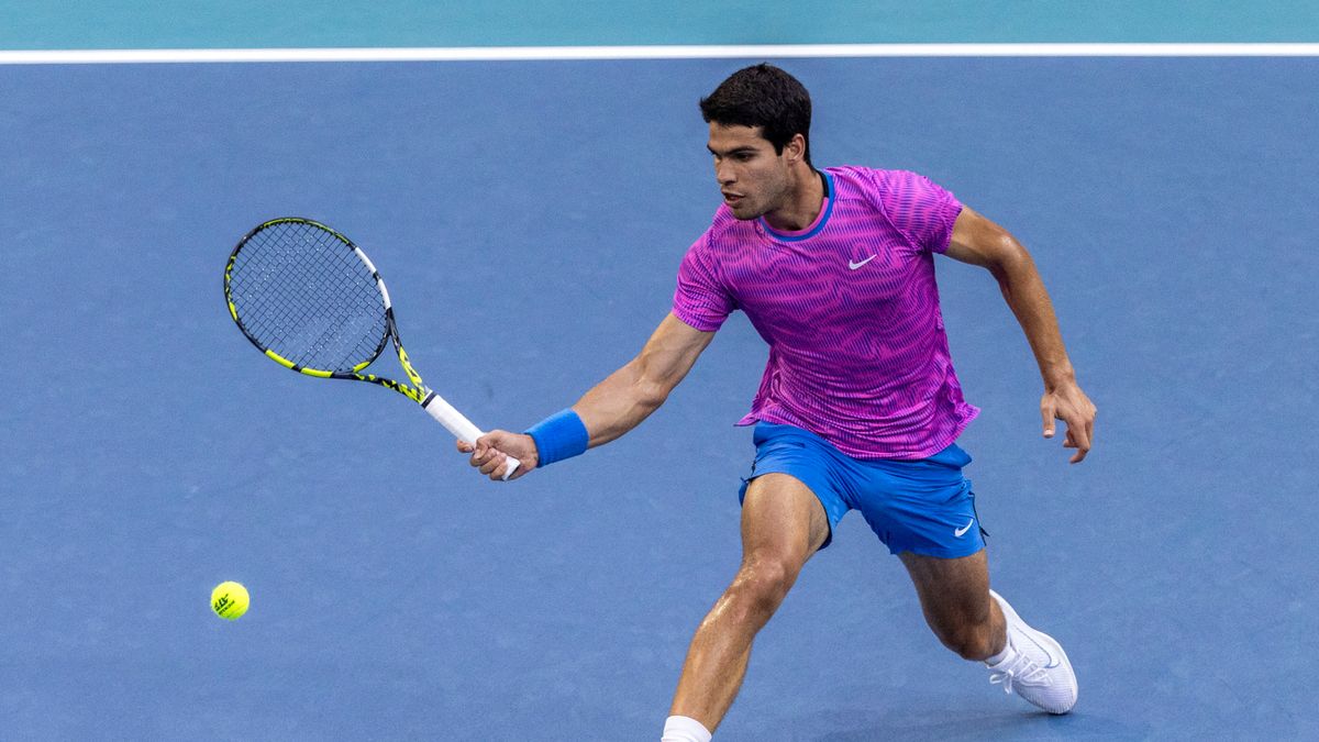 PAP/EPA / Cristobal Herrera-Ulashkevich / Na zdjęciu: Carlos Alcaraz