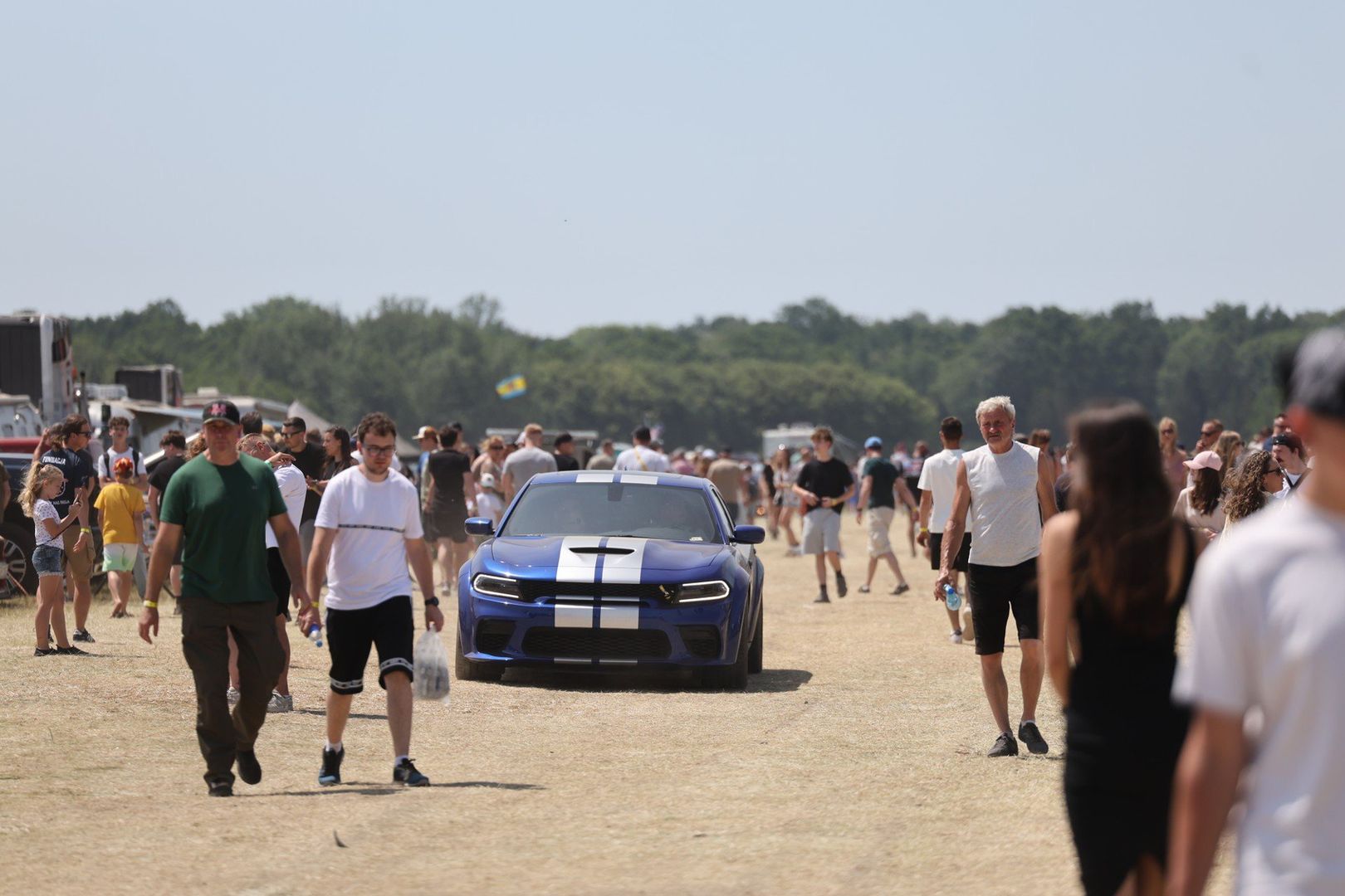 American Cars Mania w upalną niedzielę w Katowicach zgromadziła tłumy